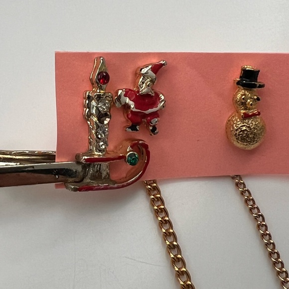 4 Holiday Tie Accessories GUC - Picture 2 of 8